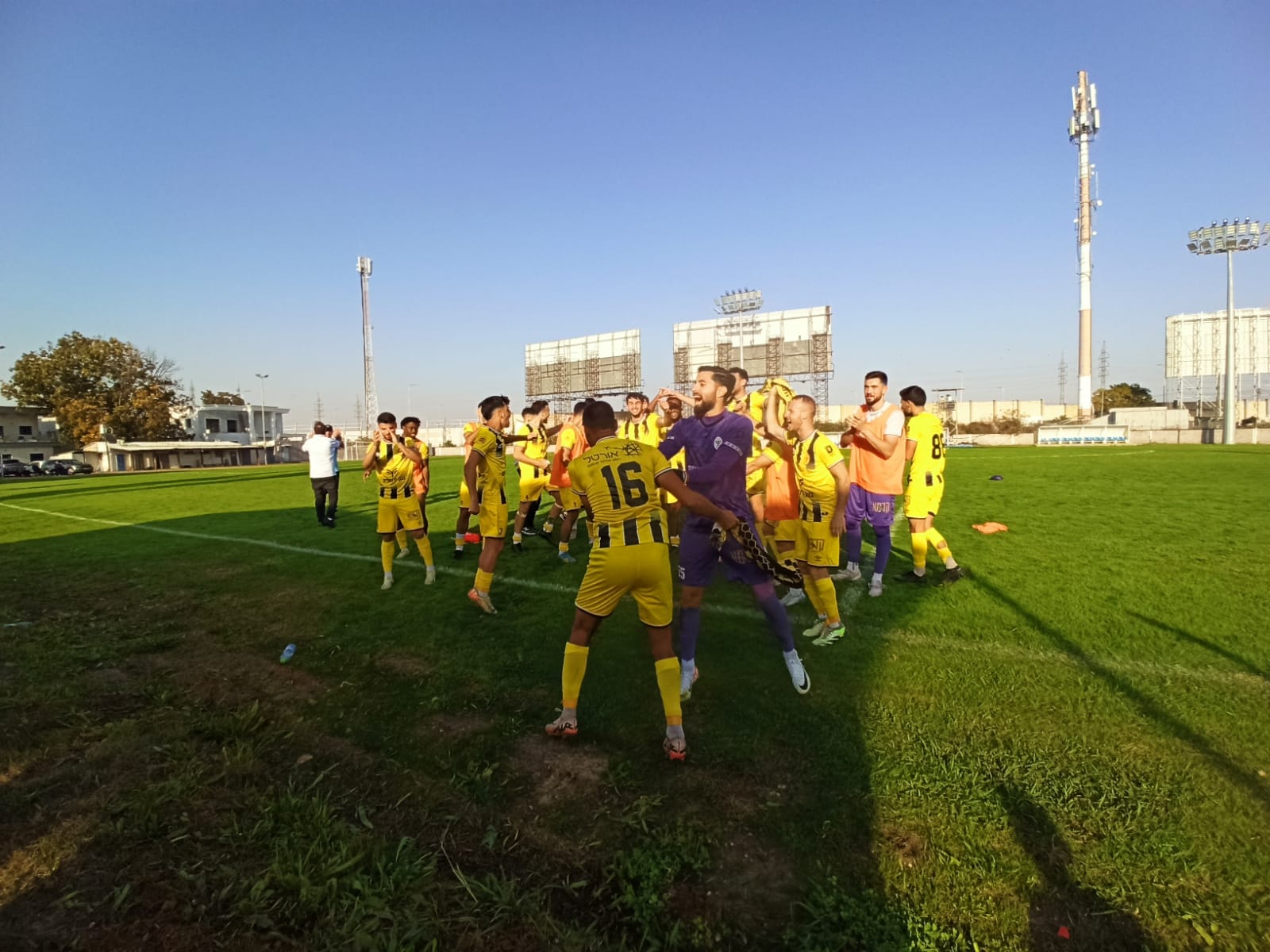 שחקני נורדיה בסיום (אלון יהודיוף)